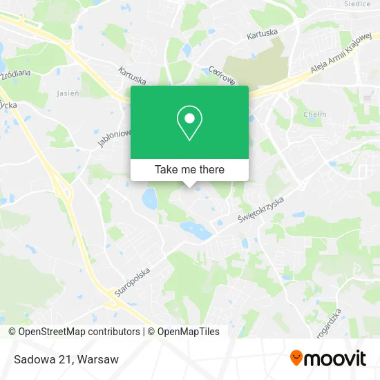 Карта Sadowa 21