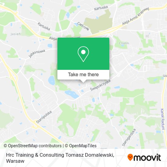 Hrc Training & Consulting Tomasz Domalewski map