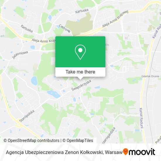 Agencja Ubezpieczeniowa Zenon Kołkowski map