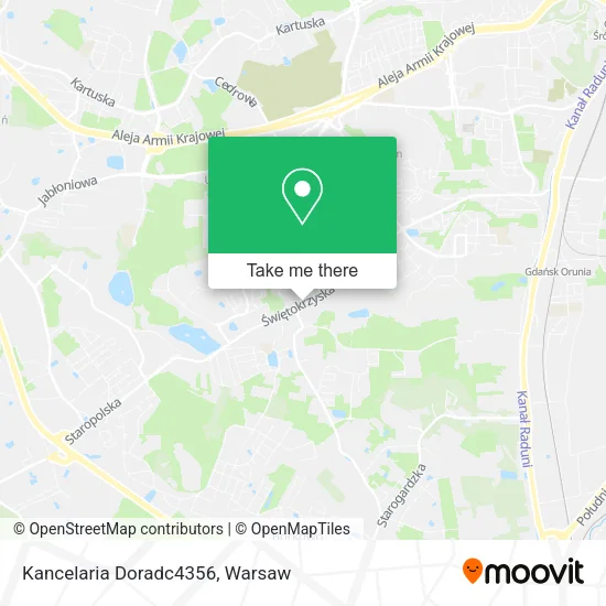 Карта Kancelaria Doradc4356