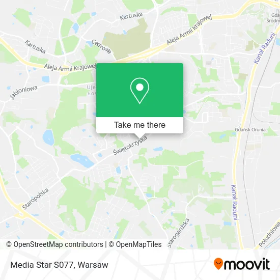 Карта Media Star S077