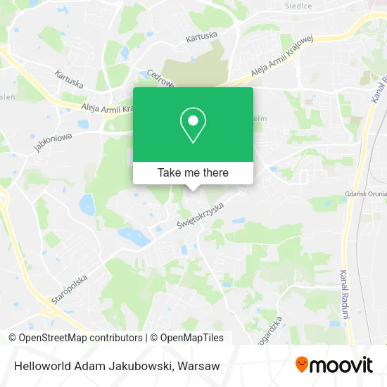 Карта Helloworld Adam Jakubowski