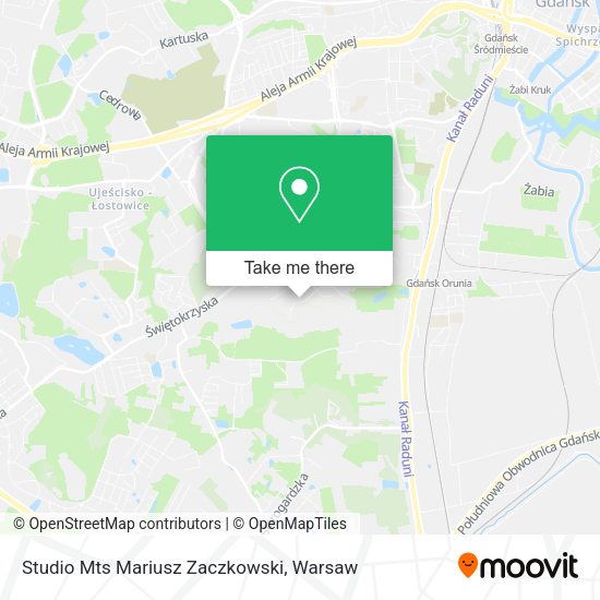 Studio Mts Mariusz Zaczkowski map