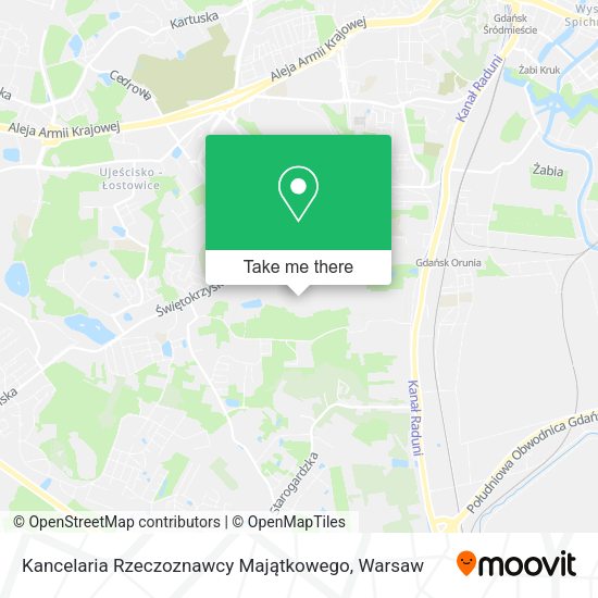 Kancelaria Rzeczoznawcy Majątkowego map