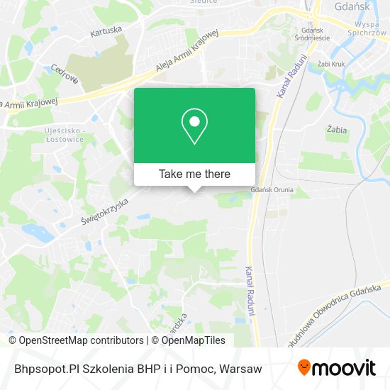 Bhpsopot.Pl Szkolenia BHP i i Pomoc map