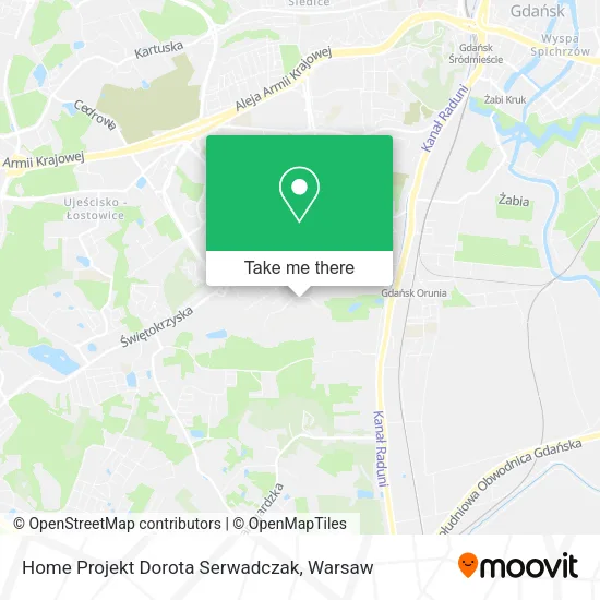 Карта Home Projekt Dorota Serwadczak