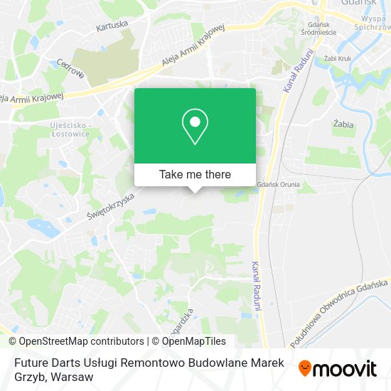 Future Darts Usługi Remontowo Budowlane Marek Grzyb map