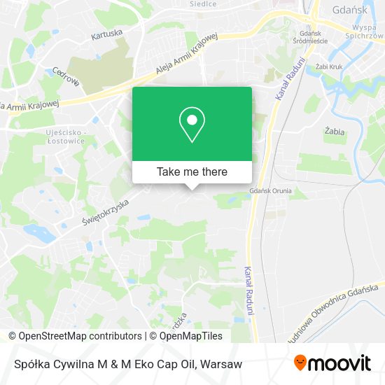 Spółka Cywilna M & M Eko Cap Oil map