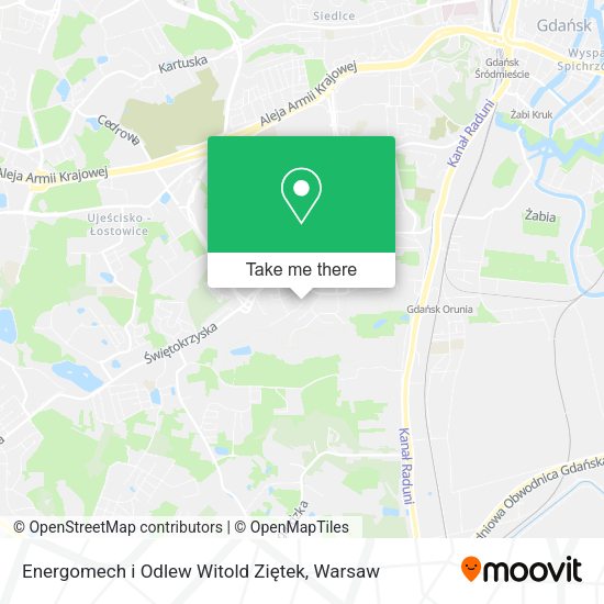 Energomech i Odlew Witold Ziętek map