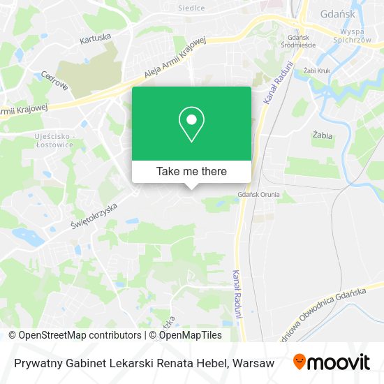 Prywatny Gabinet Lekarski Renata Hebel map