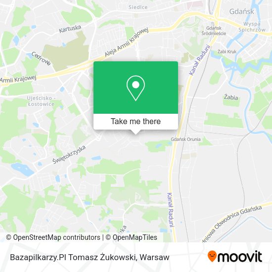 Bazapilkarzy.Pl Tomasz Żukowski map