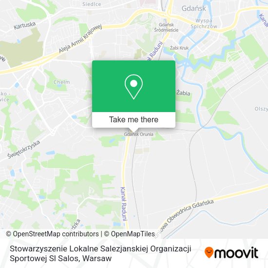 Stowarzyszenie Lokalne Salezjanskiej Organizacji Sportowej Sl Salos map