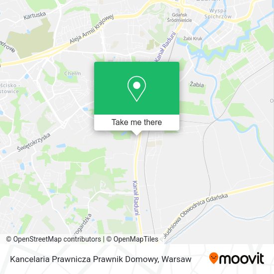 Kancelaria Prawnicza Prawnik Domowy map