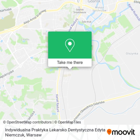 Indywidualna Praktyka Lekarsko Dentystyczna Edyta Niemczuk map