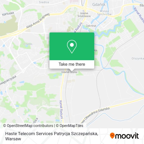 Haste Telecom Services Patrycja Szczepańska map