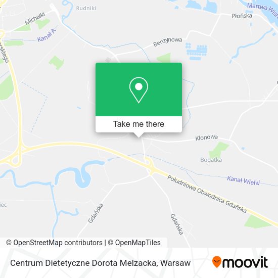 Centrum Dietetyczne Dorota Melzacka map