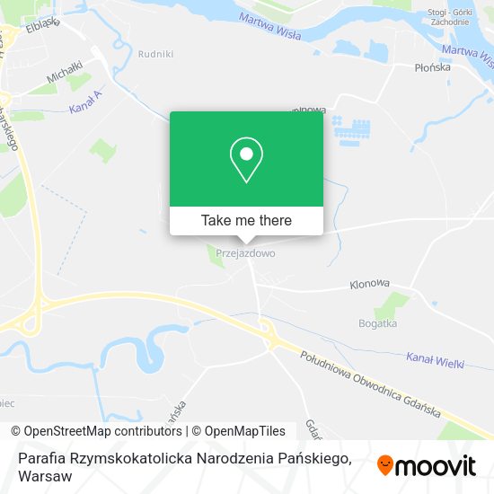 Parafia Rzymskokatolicka Narodzenia Pańskiego map