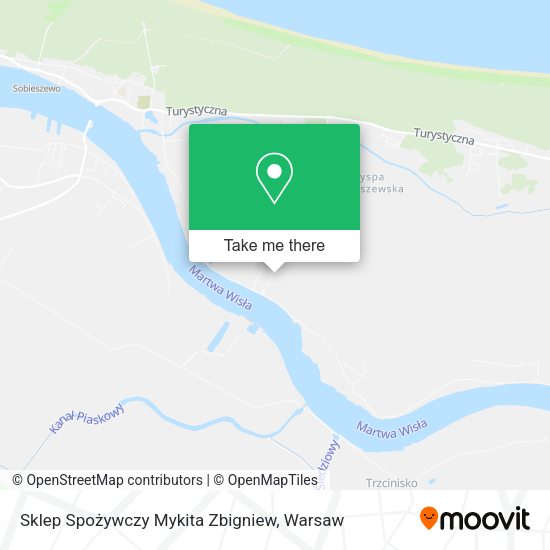 Sklep Spożywczy Mykita Zbigniew map