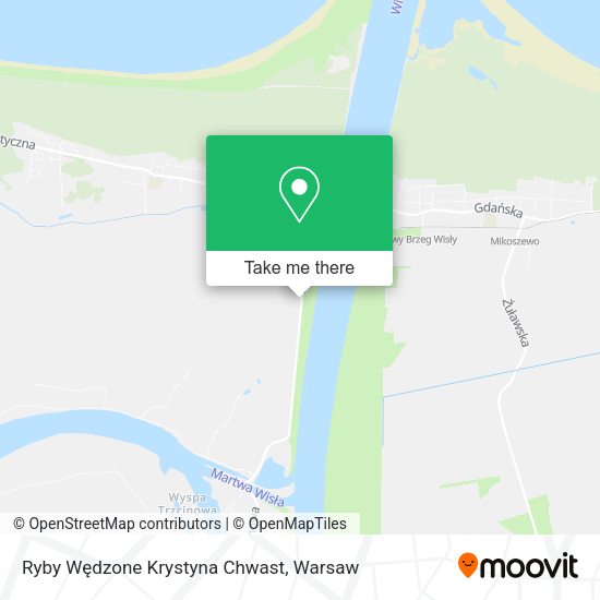 Ryby Wędzone Krystyna Chwast map