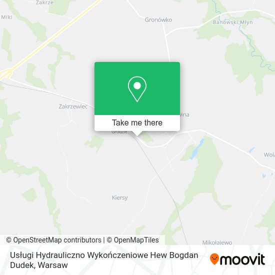 Usługi Hydrauliczno Wykończeniowe Hew Bogdan Dudek map