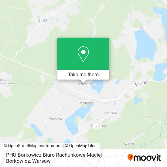 PHU Borkowicz Biuro Rachunkowe Maciej Borkowicz map