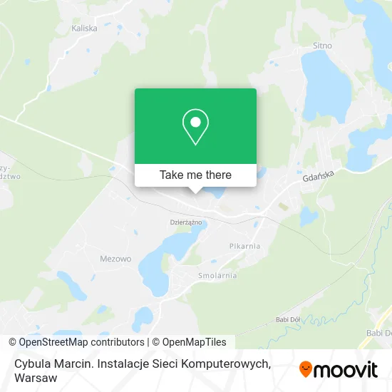 Карта Cybula Marcin. Instalacje Sieci Komputerowych
