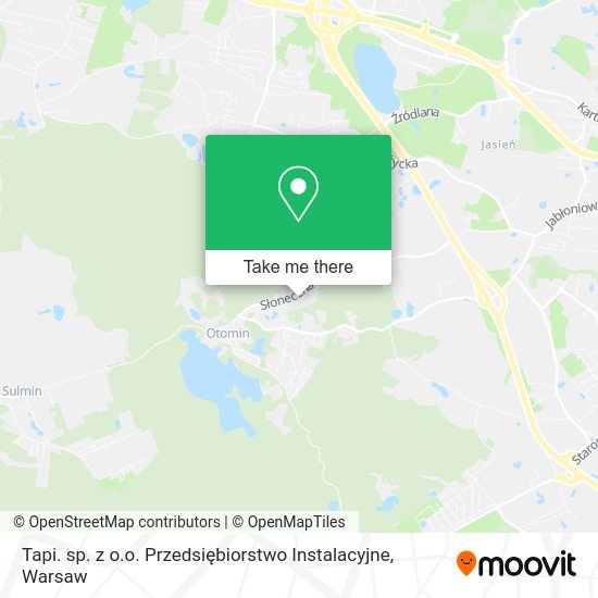 Tapi. sp. z o.o. Przedsiębiorstwo Instalacyjne map