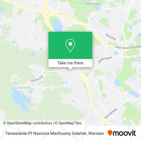 Taniesianie.Pl Nasiona Marihuany Gdańsk map