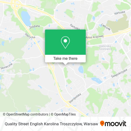 Quality Street English Karolina Troszczylow map