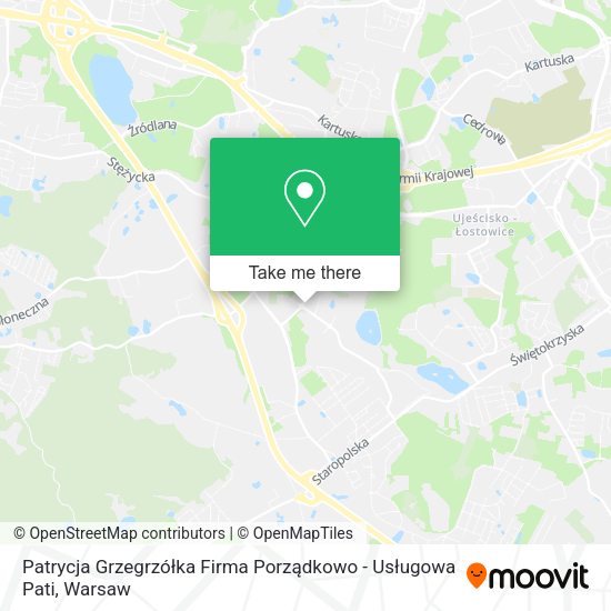 Patrycja Grzegrzółka Firma Porządkowo - Usługowa Pati map