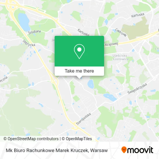 Карта Mk Biuro Rachunkowe Marek Kruczek