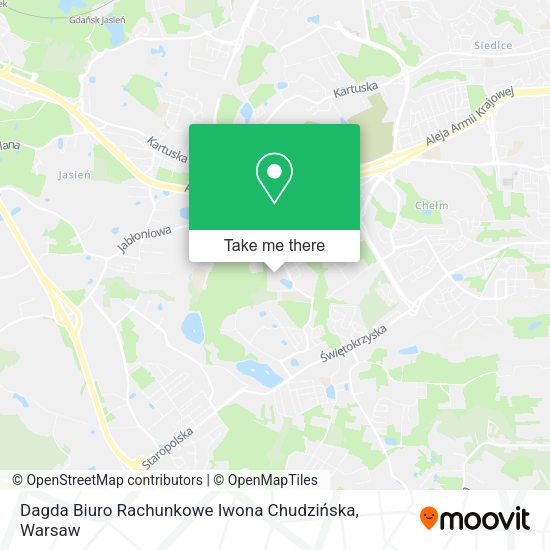 Dagda Biuro Rachunkowe Iwona Chudzińska map