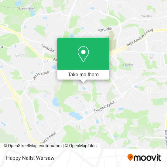 Карта Happy Nails