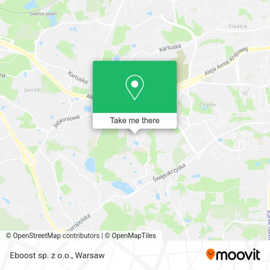 Eboost sp. z o.o. map