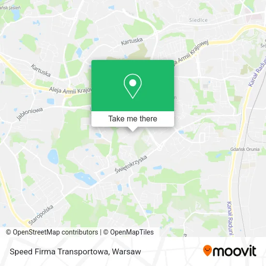 Карта Speed Firma Transportowa