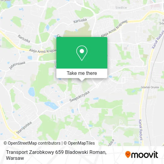 Карта Transport Zarobkowy 659 Bladowski Roman