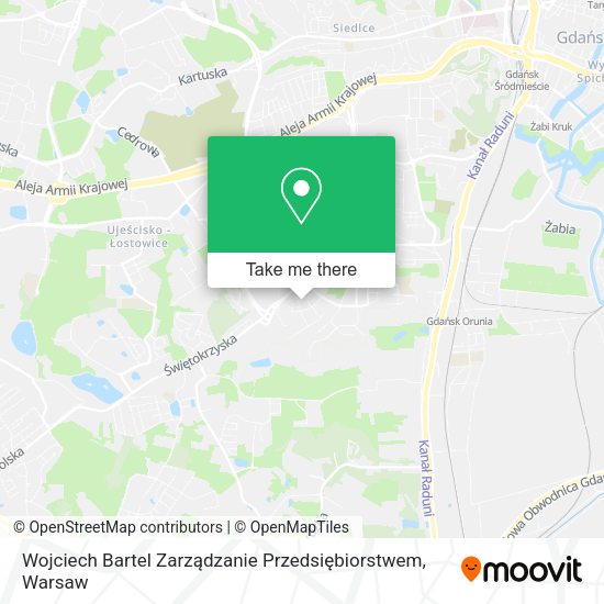 Wojciech Bartel Zarządzanie Przedsiębiorstwem map