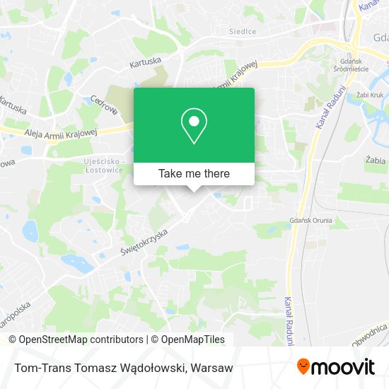 Tom-Trans Tomasz Wądołowski map