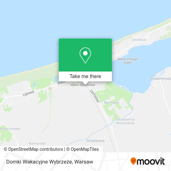 Domki Wakacyjne Wybrzeże map