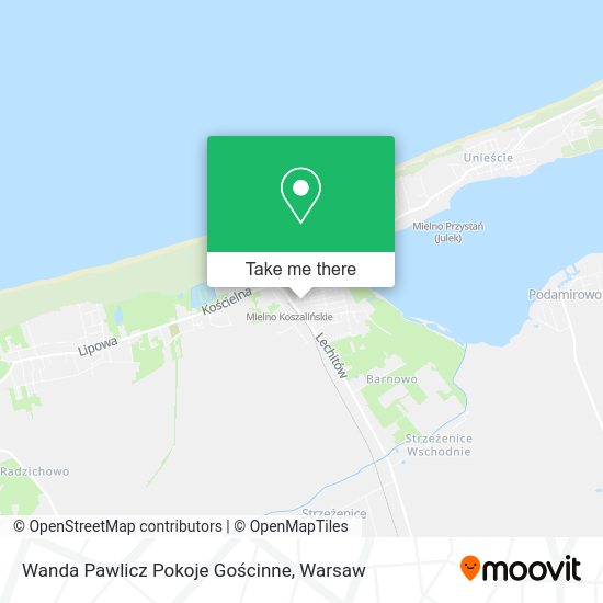 Wanda Pawlicz Pokoje Gościnne map