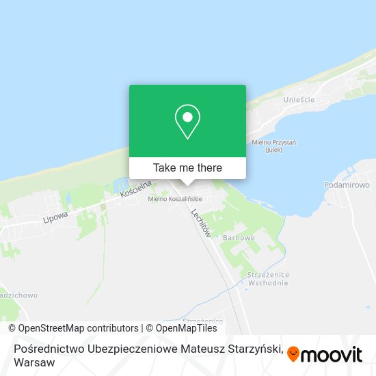 Pośrednictwo Ubezpieczeniowe Mateusz Starzyński map