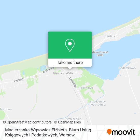 Macierzanka-Wąsowicz Elżbieta. Biuro Usług Księgowych i Podatkowych map