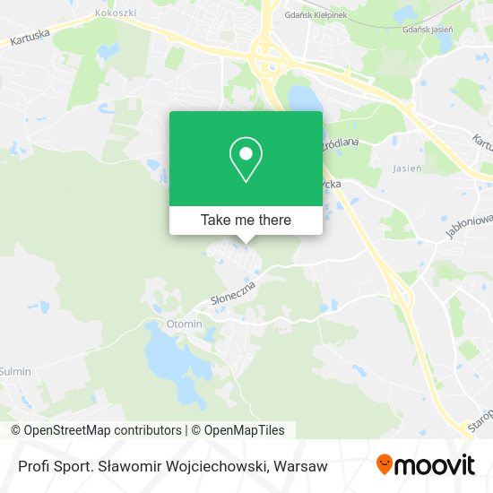 Profi Sport. Sławomir Wojciechowski map