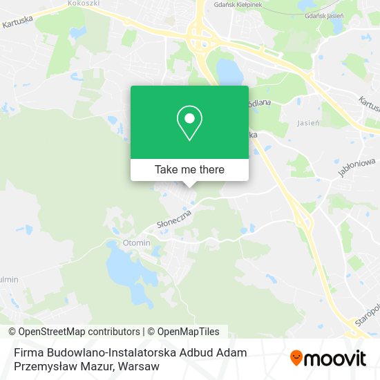 Firma Budowlano-Instalatorska Adbud Adam Przemysław Mazur map