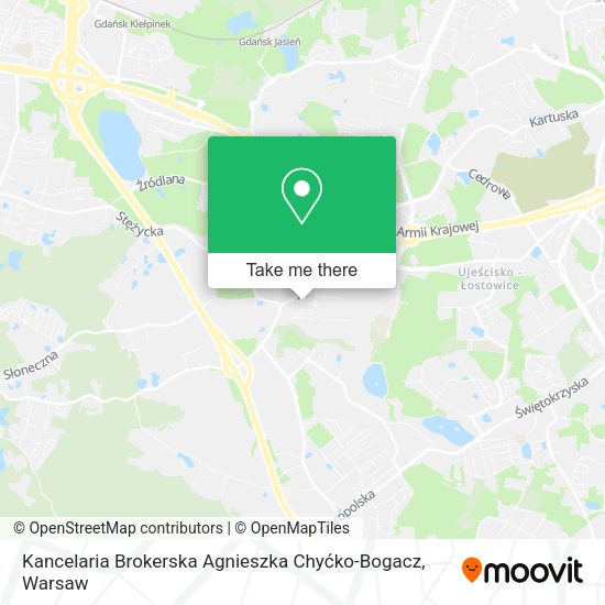 Kancelaria Brokerska Agnieszka Chyćko-Bogacz map