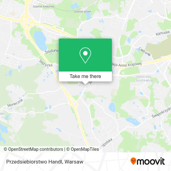 Карта Przedsiebiorstwo Handl