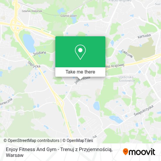 Enjoy Fitness And Gym - Trenuj z Przyjemnością map