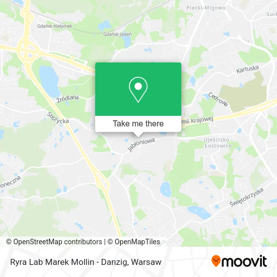 Карта Ryra Lab Marek Mollin - Danzig