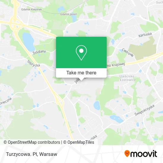 Карта Turzycowa. Pl