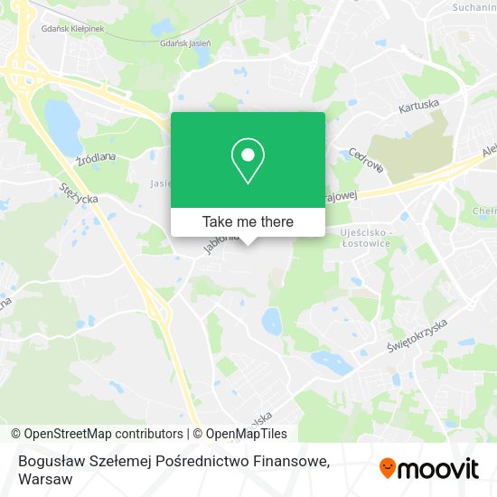 Bogusław Szełemej Pośrednictwo Finansowe map